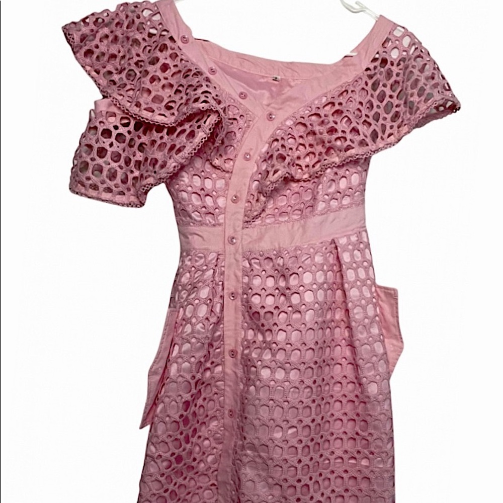 Catwalk Connection pink mini dress